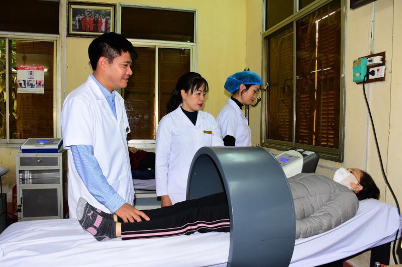 Công tác khám chữa bệnh tại Bệnh viện Phục hồi chức năng Hương Sen