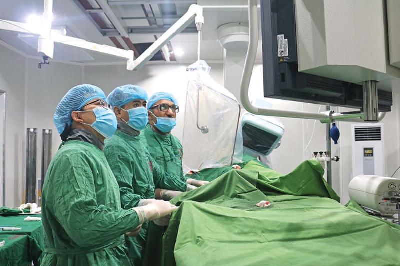 Bệnh viện Việt Nam - Thụy Điển Uông Bí  có trang thiết bị hiện đại