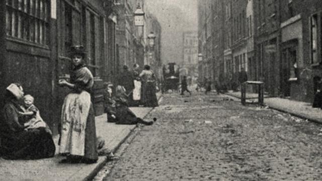 Một trong những hiện trường Jack the Ripper thực hiện tội ác.