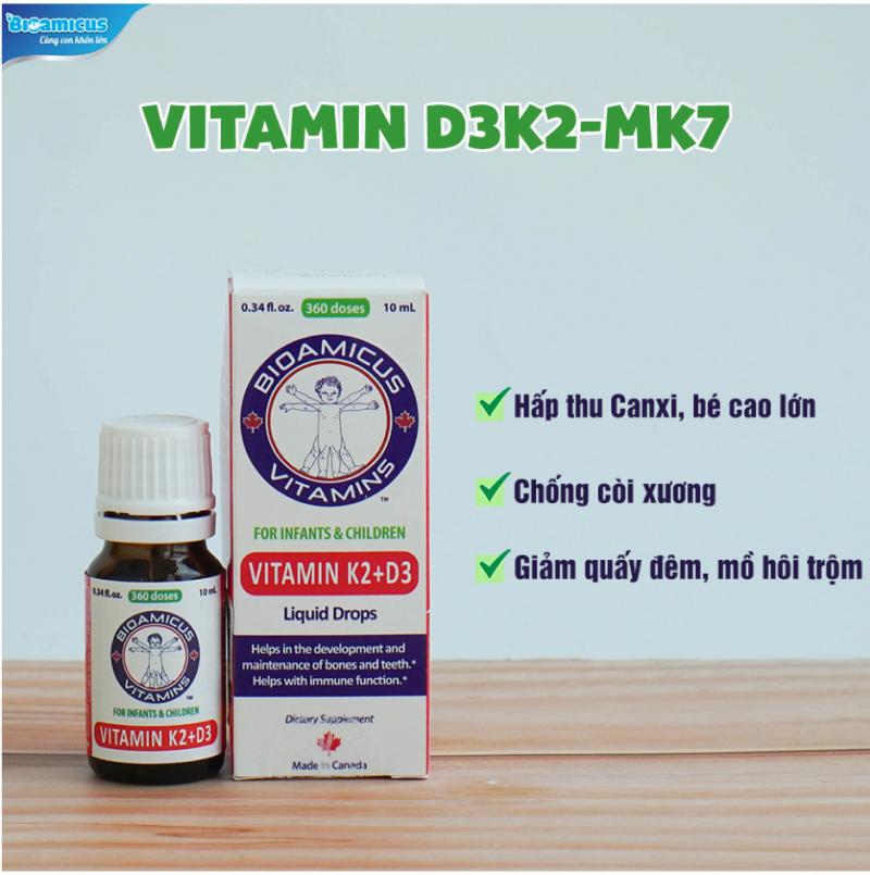 Bioamicus Vitamin D3K2
