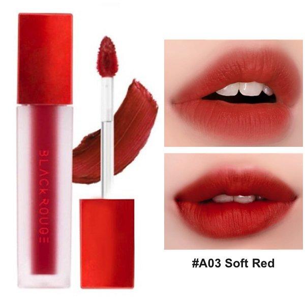 Black Rouge Air Fit Velvet Tint Ver 1 (A03 - Soft Red)