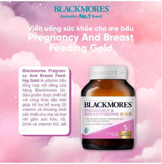 Blackmores Pregnancy And Breast Feeding Gold