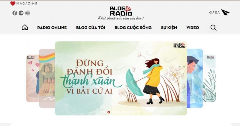 Website của Blogradio