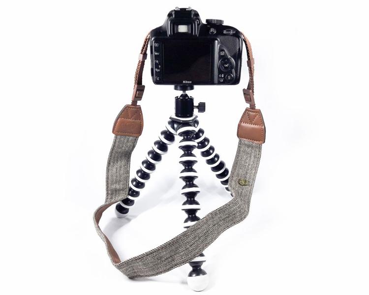 Bộ chân máy ảnh bạch tuộc lớn và đầu bi chân máy ảnh thân kim loại Q00160