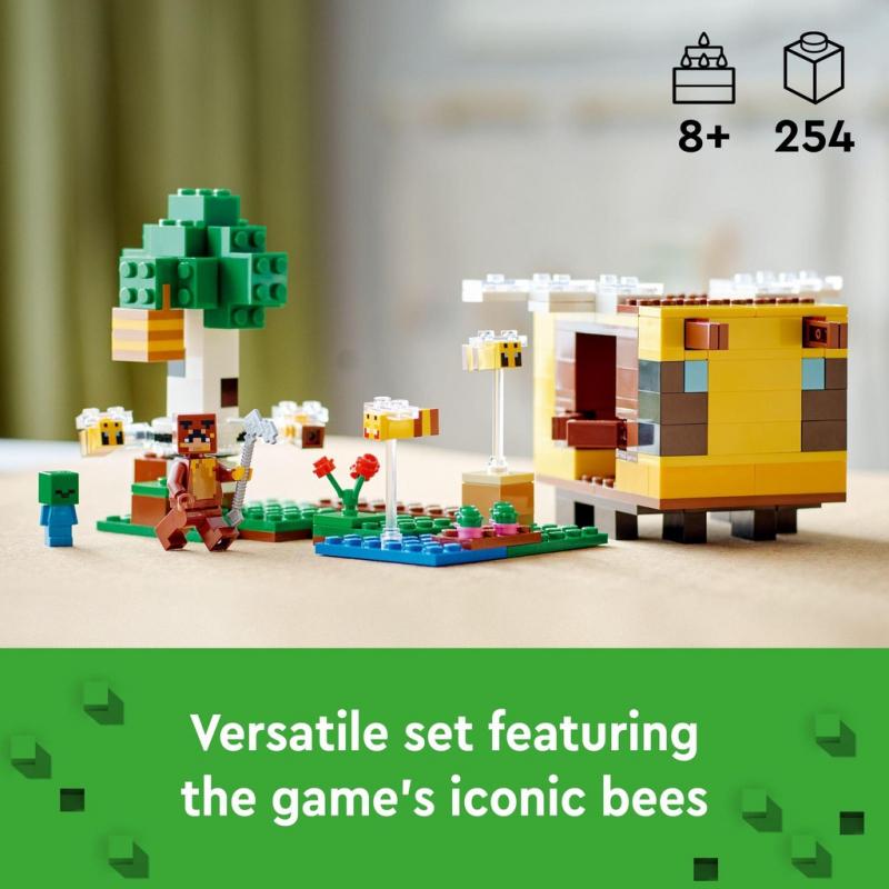 Bộ đồ chơi lego Minecraft 21241 ngôi nhà ong