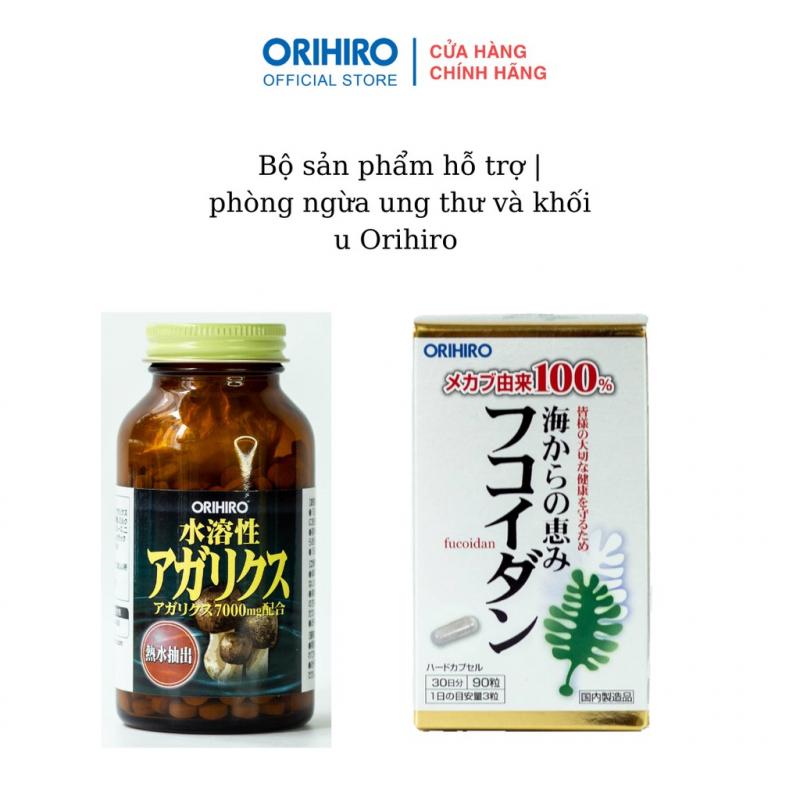 Bộ sản phẩm hỗ trợ phòng ngừa ung thư và khối u Orihiro