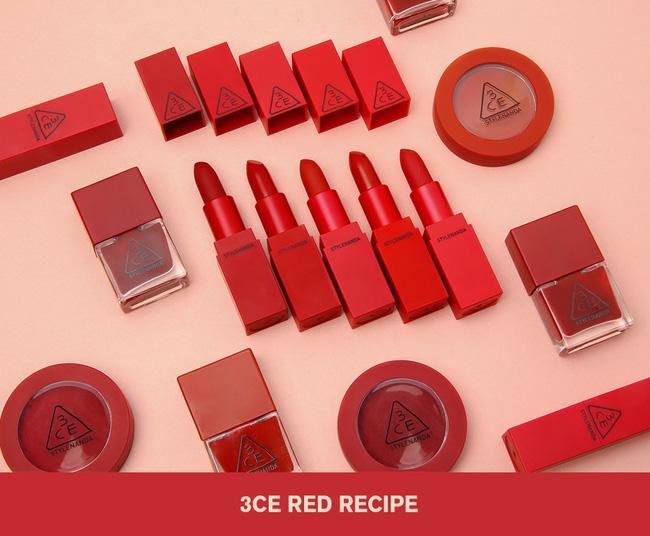 Bộ sưu tập Red Recipe của 3CE