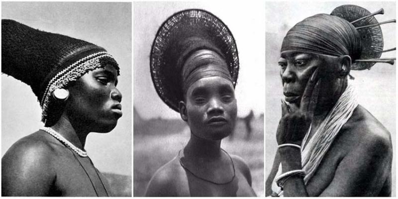 Bộ tộc đầu dài ở Congo