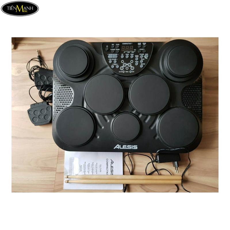 Bộ Trống Điện tử Alesis 7 Mặt Compactkit Ultra-Portable 7-Pad Electronic Digital Drum Kit