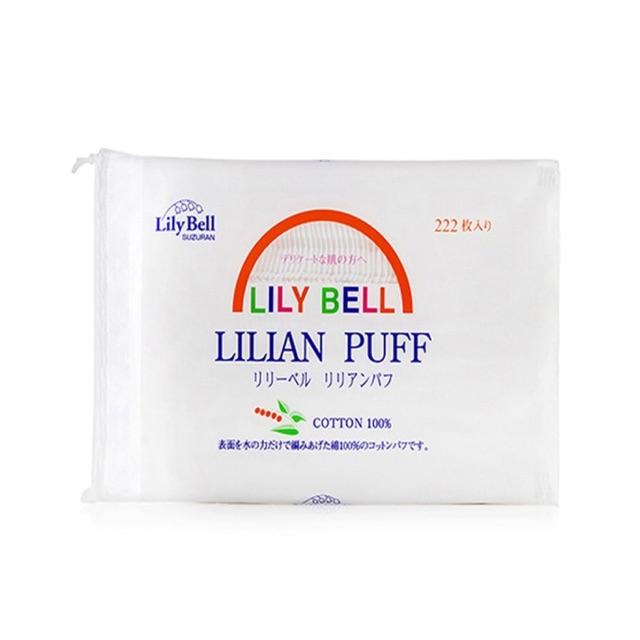 Bông tẩy trang Lily Bell Lilian Puff Cotton