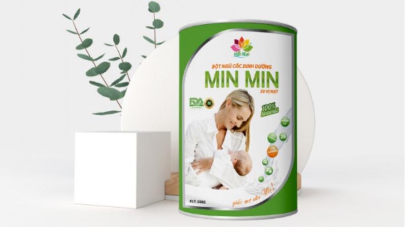 Bột ngũ cốc dinh dưỡng lợi sữa Min Min