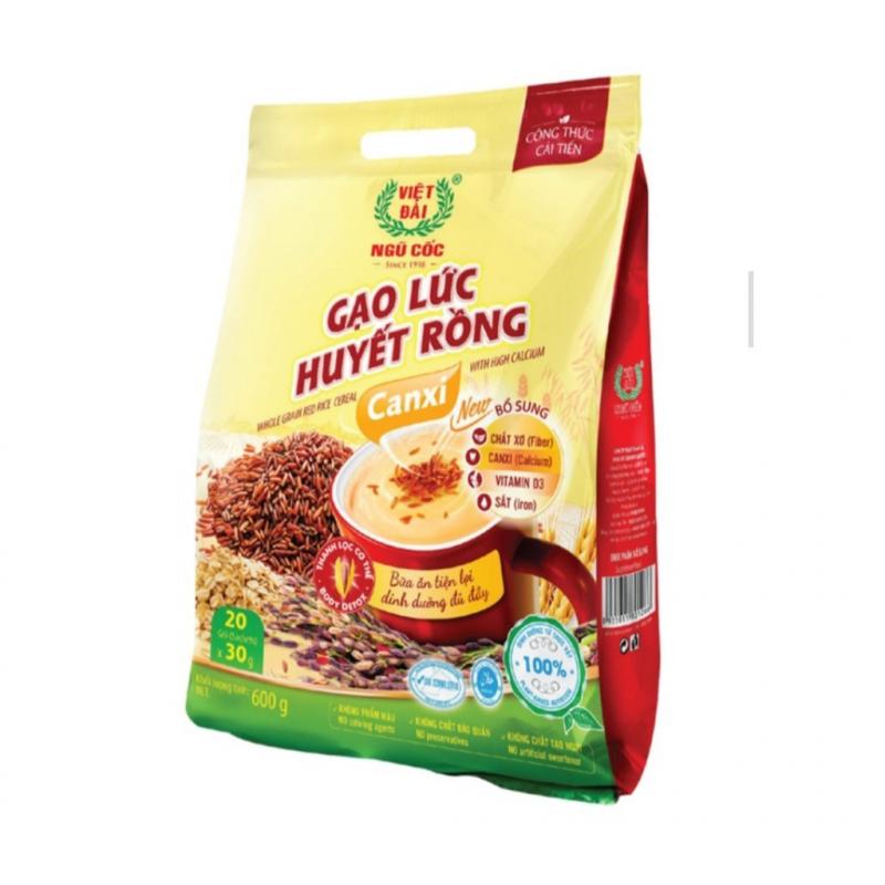 Bột ngũ cốc gạo lức Canxi Việt Đài