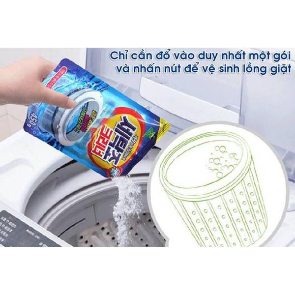 Bột tẩy lồng vệ sinh máy giặt Hàn Quốc Sandokkaebi