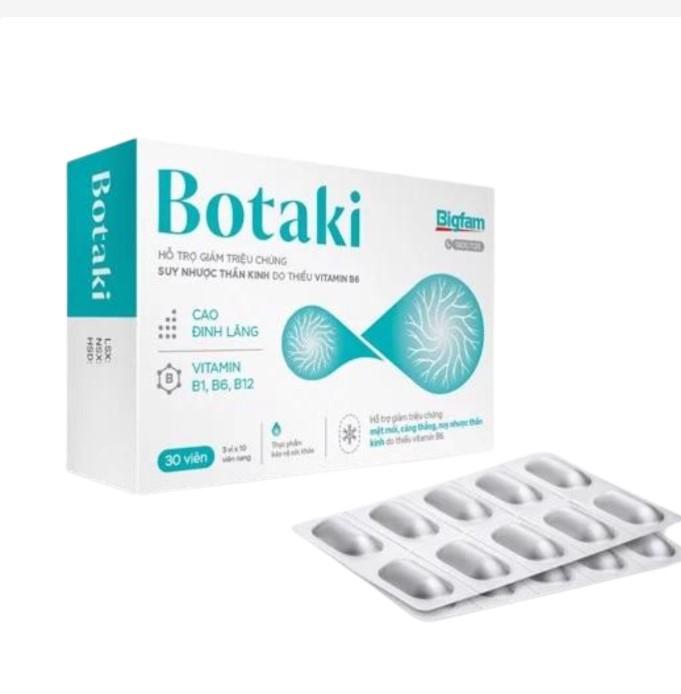 Botaki - Hỗ trợ giảm lo âu và căng thẳng mệt mỏi