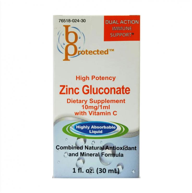 Bprotected Zinc Gluconate