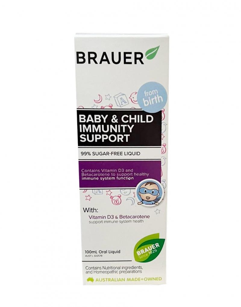 Siro Brauer Immunity tăng sức đề kháng cho bé
