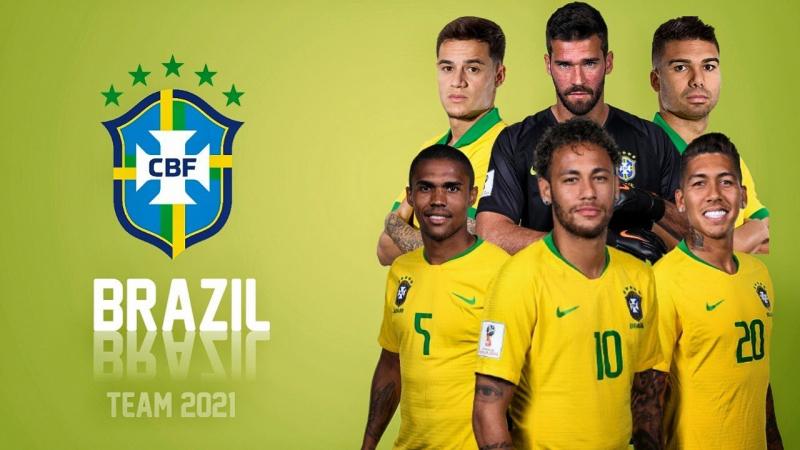 Đội hình cực mạnh của Brazil
