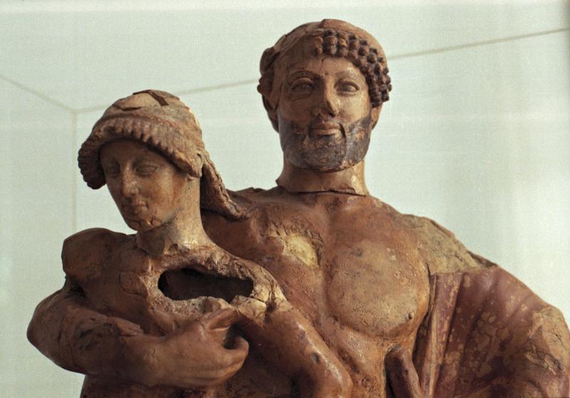 Bức tượng Zeus và Ganymede