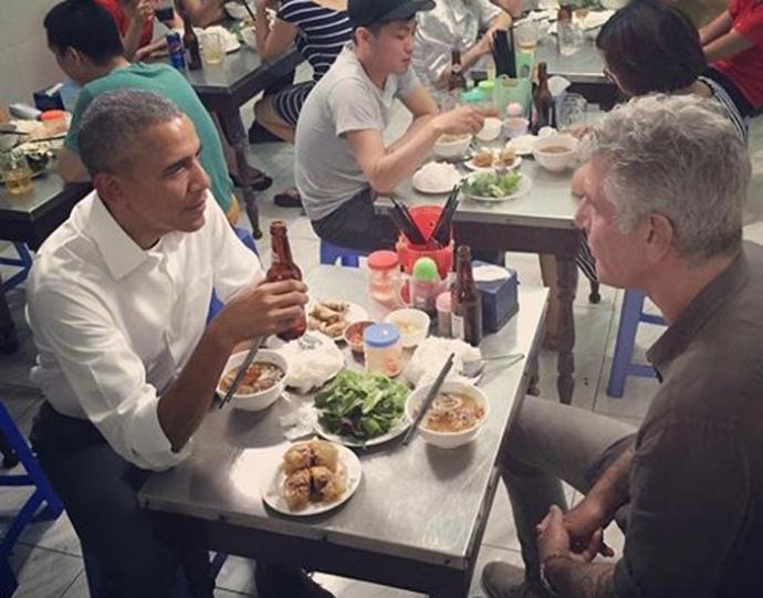 Tổng thống Mỹ Barak Obama khi đến Việt Nam cũng đã phải thưởng thức món ăn tuyệt vời này