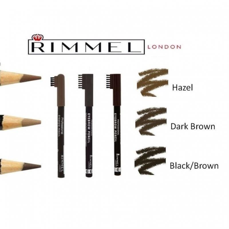﻿  Bút kẻ lông mày Rimmel London Professional Eyebrow Pencil có thể giúp nàng sở hữu những đường nét thanh tú của chân mày một cách khá dễ dàng.