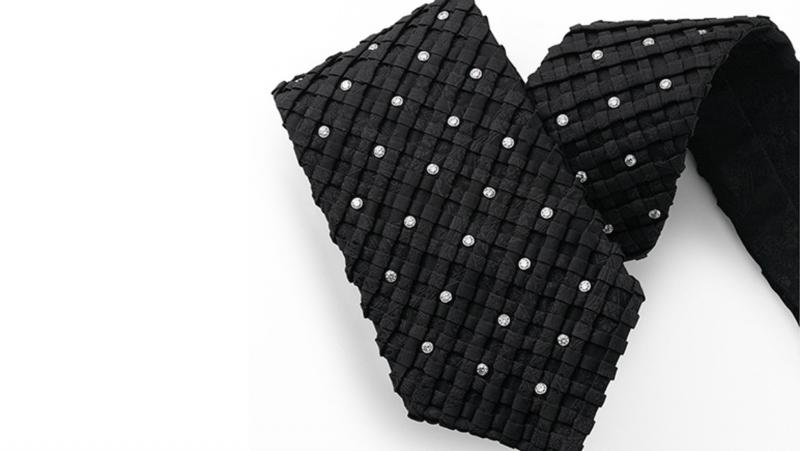 Cà vạt đính kim cương của Stefano Ricci