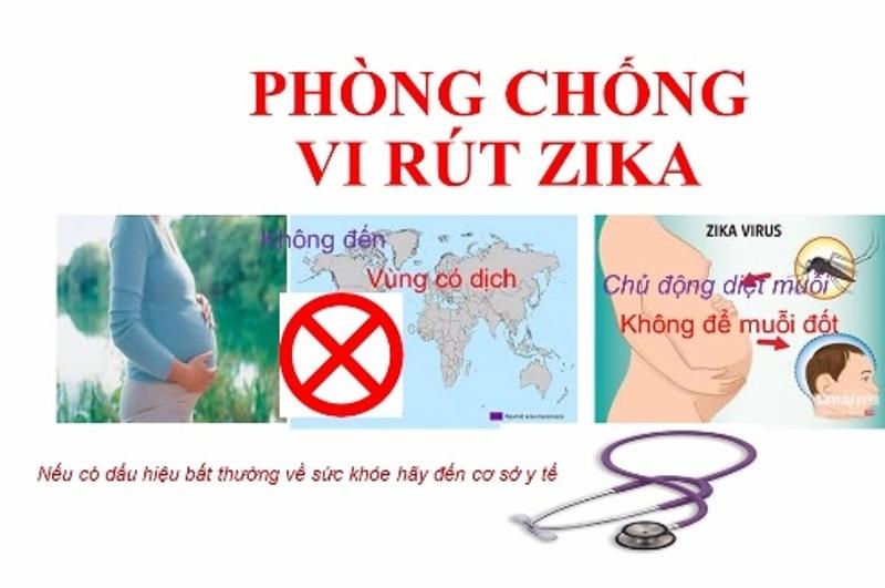 Các biện pháp phòng bệnh virut Zika