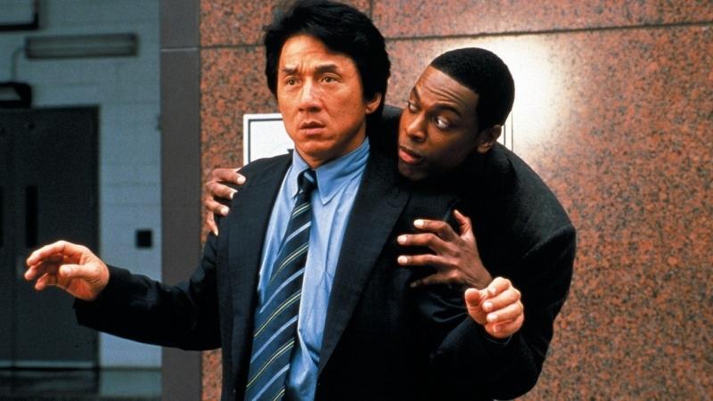 Jackie Chan và Chris Tucker trong bộ phim Rush Hour 2
