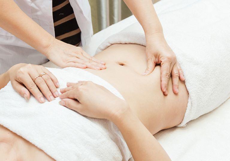 Cách giảm béo bụng hiệu quả bằng thuật massage bấm huyệt