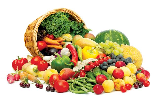 Ăn nhiều trái cây và rau quả