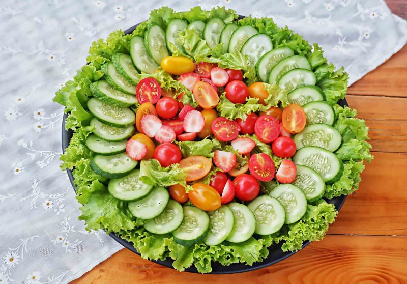 Cách làm salad dưa chuột giảm cân