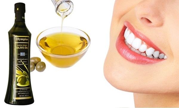 Cách làm trắng răng đơn giản và hiệu quả bằng dầu Oliu