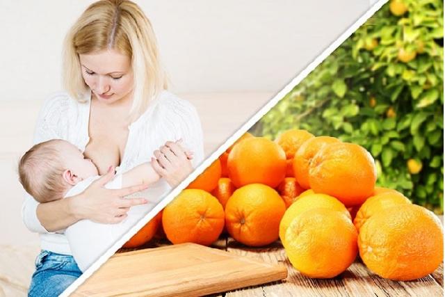 Trong nước cam có chứa nhiều vitamin C sẽ hỗ trợ mẹ tăng tiết sữa, vì vậy mẹ sau sinh hãy uống nước cam để tốt cho sức khỏe của mẹ và đảm bảo cung cấp đủ sữa cho bé.