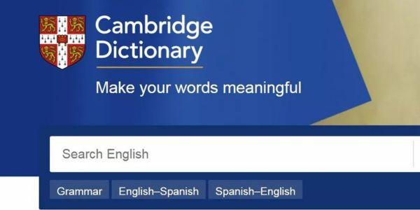 Cambridge English Dictionary