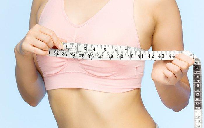 Cân nặng có thể ảnh hưởng đến kích thước bộ ngực