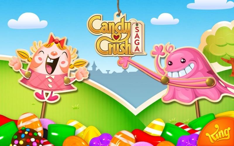 Candy Crush Saga với giao diện và đồ họa ngọt ngào