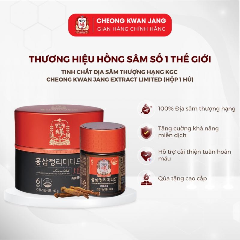 Cao hồng sâm địa sâm thượng hạng KGC Cheong Kwan Jang Extract Limited
