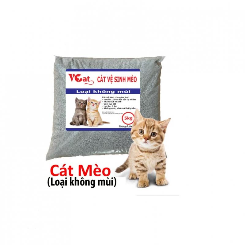 Cát vệ sinh cho mèo không mùi Orgo VCat