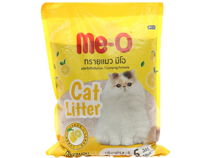 Cát vệ sinh cho mèo Me-O hương chanh