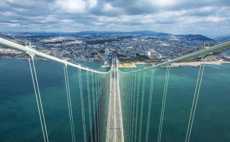Cầu Akashi Kaikyo - Nhật Bản