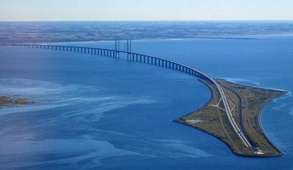 Cầu The Oresund - Đan Mạch và Thụy Điển