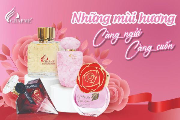 Charme Perfume là một thương hiệu nước hoa đang gây sốt trong cộng đồng trực tuyến và thị trường nước hoa tại Việt Nam