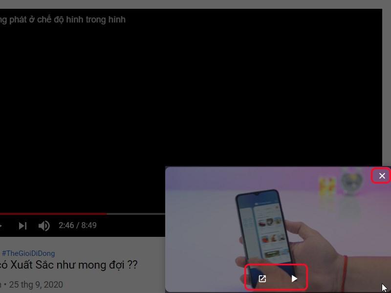 Chế độ picture in picture