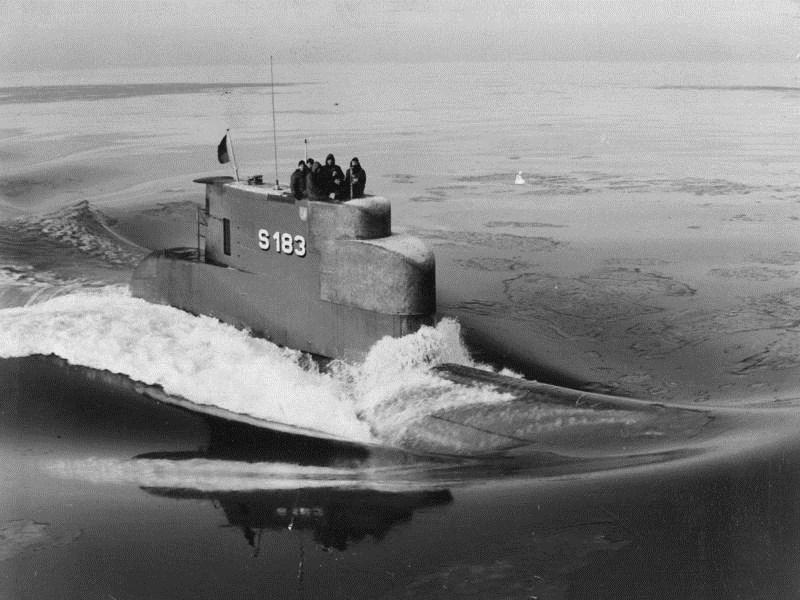 Một chiếc tàu ngầm U-boat được sử dụng trong chiến dịch Drumbeat