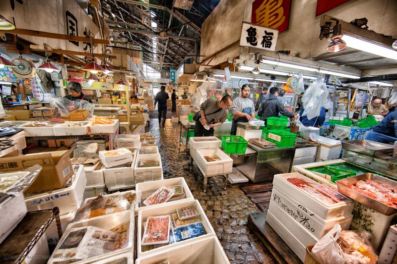 Chợ cá Tsukiji, Tokyo