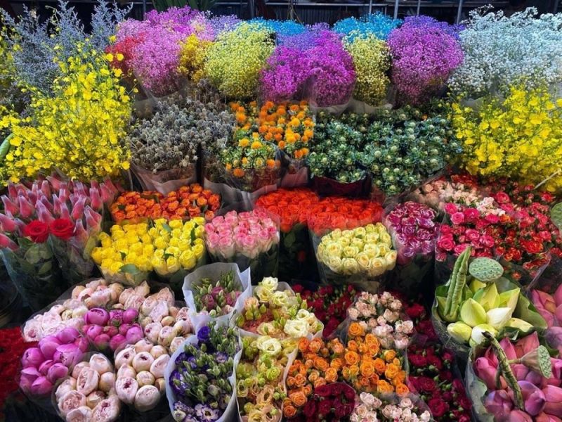 Chợ hoa Quảng Bá, Tây Hồ