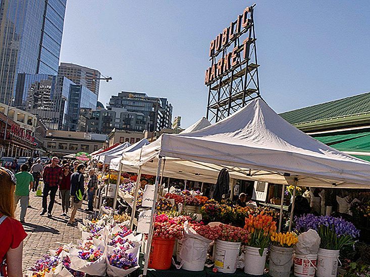Chợ Pike Place Market tại Mỹ