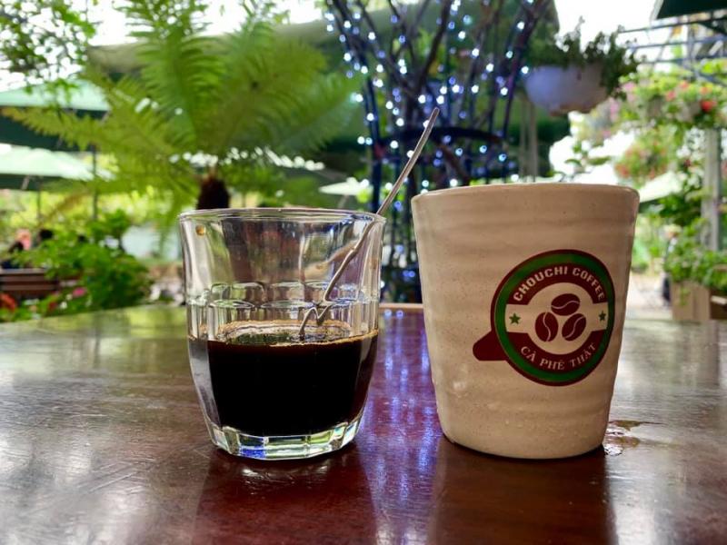 Cafe nguyên chất tại Chouchi Coffee