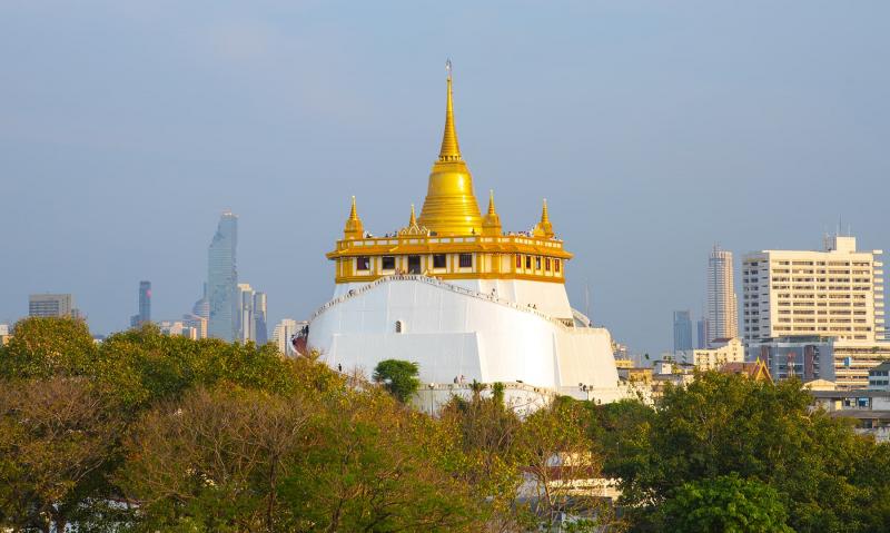 Chùa Wat Saket hay chùa Núi Vàng