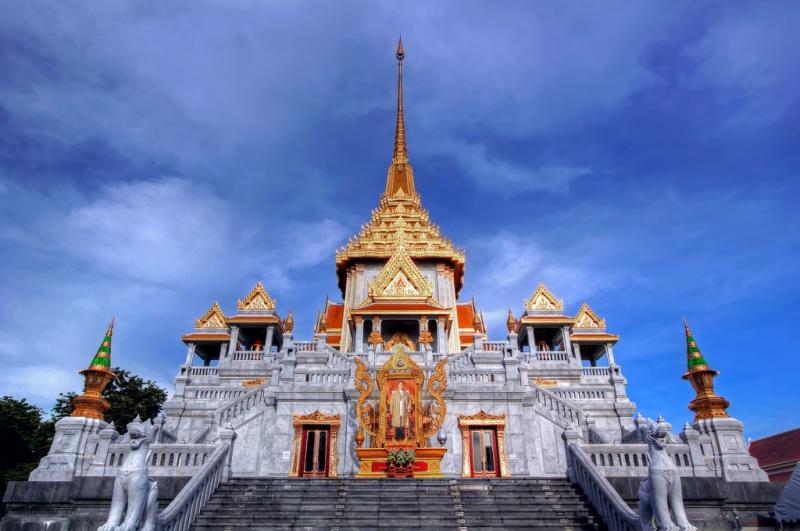 Vẻ đẹp của ngôi chùa Phật vàng nổi tiếng ở Bangkok