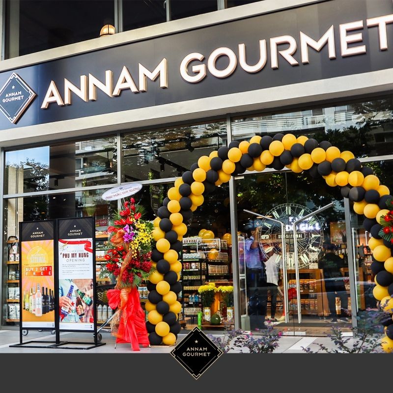 Một góc của cửa hàng thực phẩm Annam Gourmet Market